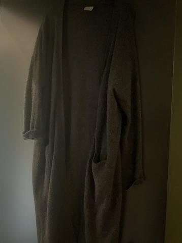 Vero Moda lang vest, maat XL donker grijs beschikbaar voor biedingen