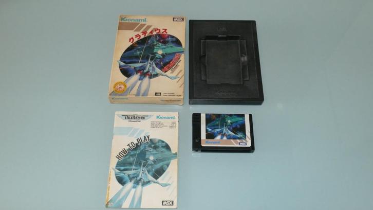 MSX Konami Nemesis (JPN) CIB cart ROM, Computers en Software, Vintage Computers, Ophalen of Verzenden