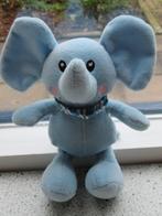 Olifant merk Toi Toys van Action licht blauw velours, Ophalen of Verzenden, Olifant