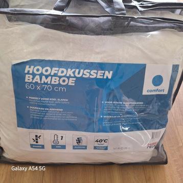 Comfort bamboe hoofdkussens beschikbaar voor biedingen