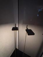 2 vloerlampen RVS - dimbaar, Huis en Inrichting, Lampen | Vloerlampen, Overige materialen, 100 tot 150 cm, Ophalen of Verzenden