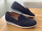 D. Blauwe Gabor schoen d. Blauw maat 4,5  / 37,5, Ophalen of Verzenden, Zo goed als nieuw, Blauw, Instappers