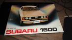 Folder SUBARU 1600  ,  4-1977, Boeken, Verzenden, Gelezen, Overige merken