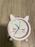 Eenhoorn wekker/klok, Ophalen of Verzenden, Zo goed als nieuw, Wandklok