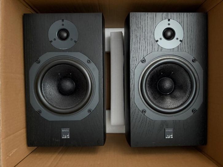 ATC SCM 11 set Black Ash V2, Audio, Tv en Foto, Luidsprekers, Zo goed als nieuw, Front, Rear of Stereo speakers, 120 watt of meer