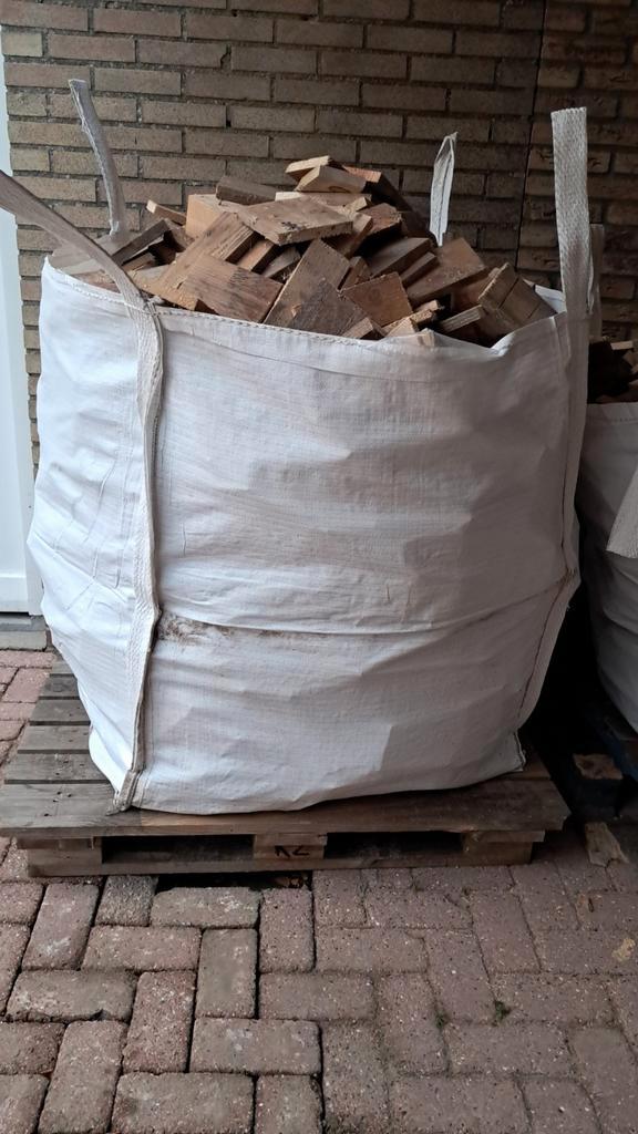 Big bag haardhout 3x€120,- / 1x€50,-, Tuin en Terras, Haardhout, Minder dan 3 m³, Ophalen