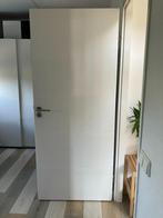 witte opdek binnendeur 83x201,5cm Pertura 407 classic, Doe-het-zelf en Verbouw, Ophalen, Gebruikt, 80 tot 100 cm, Binnendeur
