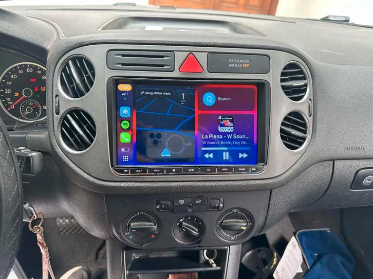 Voor VW Radio Carplay 2 + 32 GB seat skoda draadloos carplay, Auto diversen, Autoradio's, Nieuw, Ophalen of Verzenden