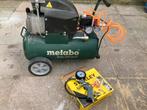 Metabo Basic 250-24 W compressor + stanley kit ZGAN, Doe-het-zelf en Verbouw, Compressors, 25 tot 100 liter, Ophalen, Zo goed als nieuw
