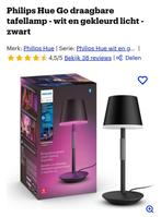 Philips Hue Go Draagbare Tafellamp Zwart, Nieuw, Ophalen of Verzenden, Modern, Minder dan 50 cm