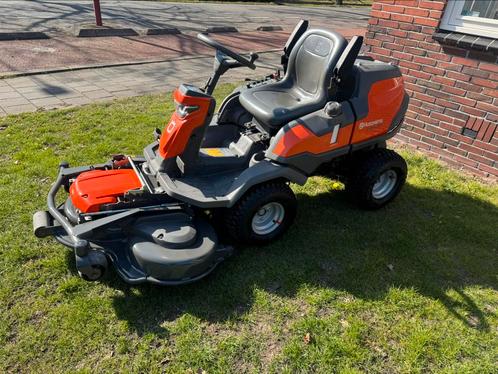 Husqvarna 420 TSX AWD Frontmaaier Zitmaaier, Tuin en Terras, Zitmaaiers, Gebruikt, 120 cm of meer, Elektrische starter, Mulchfunctie