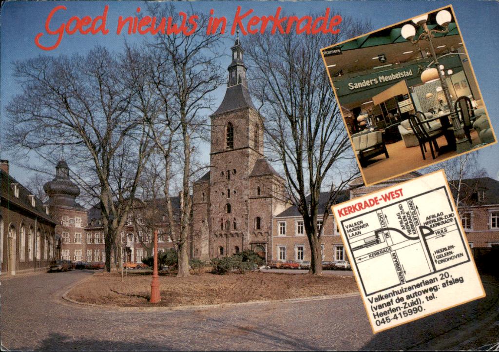 Goed nieuws in Kerkrade, Verzenden, 1980 tot heden, Gelopen, Limburg