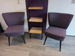 2 leuke paarse fauteuils, Huis en Inrichting, Stoelen, Ophalen, Gebruikt, Twee, Overige kleuren