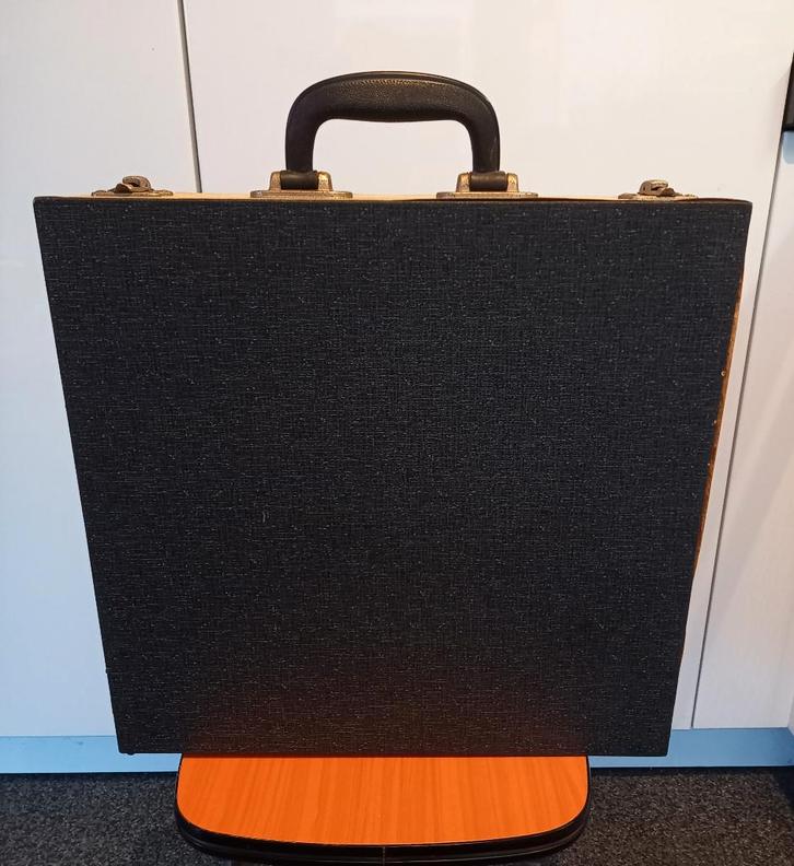 * Vintage hardcase lp koffer platenkoffer (4) *, Muziek en Instrumenten, Behuizingen en Koffers, Gebruikt, Overige instrumenten