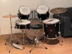 Beginners drumstel compleet met krukje en stokken, Ophalen, Gebruikt, Drums of Percussie