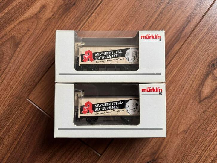 🚂 Marklin 4890.125 Apotheke uitvoering, Hobby en Vrije tijd, Modeltreinen | H0, Zo goed als nieuw, Wagon, Wisselstroom, Märklin