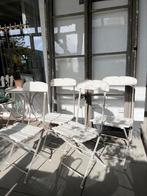 Franse bistro stoelen, Inklapbaar, Gebruikt, Ophalen