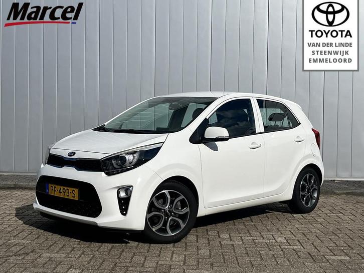 Kia Picanto 1.0 CVVT First Edition Clima Cruise Camera Apple, Auto's, Kia, Bedrijf, Te koop, Picanto, ABS, Airconditioning, Alarm