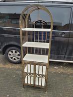 Sierlijk open metalen kastje vintage retro plantenkastje, Ophalen, Zo goed als nieuw