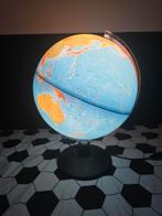 Wereldbol met verlichting, Huis en Inrichting, Woonaccessoires | Wereldbollen, Ophalen of Verzenden, Zo goed als nieuw