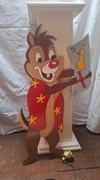 Zelf gemaakt geboortebord. Knabbel en Babbel Walt Disney., Ophalen, Zo goed als nieuw, Geboortebord