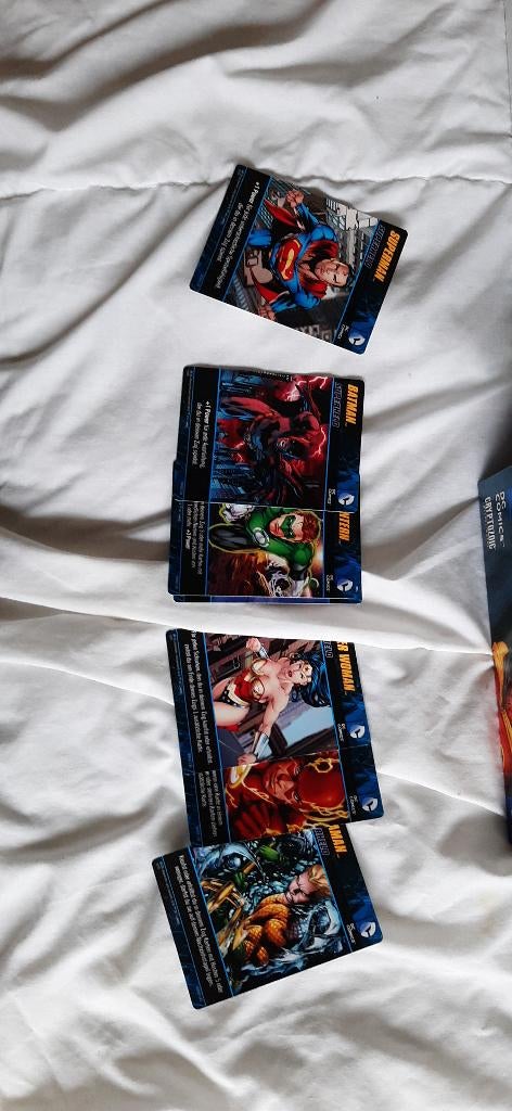 Dc comics. Superhelden deck building game, Ophalen of Verzenden, Zo goed als nieuw