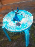 Afrikaans bronzen beeld  danseres Burkina fasso, Antiek en Kunst, Ophalen of Verzenden