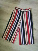 gestreepte broek high waisted maat 42, Ophalen of Verzenden, Zo goed als nieuw, Maat 42/44 (L), Blauw