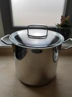 7 liters pan is geschikt voor induktie, Ophalen of Verzenden, Zo goed als nieuw, Rvs