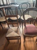 Gebruikte Stoelen - 5 euro per stuk, Ophalen, Gebruikt, Bruin, Vijf, Zes of meer stoelen