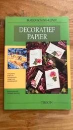 Hobbyboekje decoratief papier, Ophalen of Verzenden, Nieuw, Overige typen