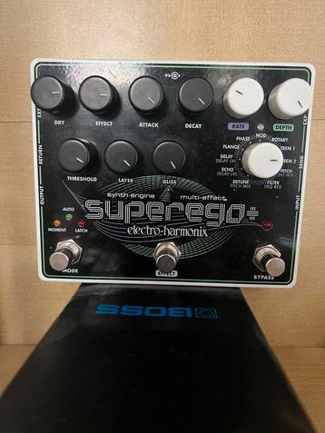 Electro Harmonix Super Ego + Synth Engine Pedal beschikbaar voor biedingen