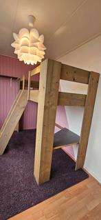 Hoogslaper met bureautje, Kinderen en Baby's, Kinderkamer | Stapelbedden en Hoogslapers, Ophalen, Zo goed als nieuw, Hoogslaper