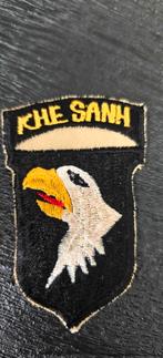 Mouwembleem 101st Airborne Division Khe Sahn, Ophalen of Verzenden, Landmacht, Amerika, Embleem of Badge
