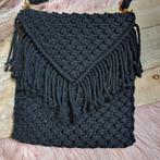 Macramé handtas, Ophalen of Verzenden, Nieuw, Zwart, Overige merken