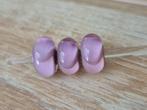 Trollbeads Mauve Armadillo CC per stuk, Glas of Kristal, Nieuw, Ophalen of Verzenden, Trollbeads