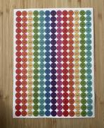 Sticker vel met regenboog kleuren smiley's 234 stuks, Verzamelen, Verzenden, Nieuw