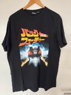 Japans Back to the Future shirt XL, Ophalen of Verzenden, Zo goed als nieuw, Maat 56/58 (XL), Zwart