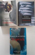 3 x Karin Slaughter boeken Gelezen Verbroken, Nachtschade, T, Gelezen, Nederland, Verzenden