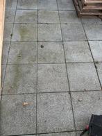GRATIS 50x50x4 cm terras tegels., Tuin en Terras, Ophalen, Gebruikt, 10 m² of meer, Beton