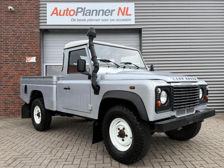 Land Rover Defender 2.4 Td4 110'' Pick Up! Youngtimer!, Auto's, Land Rover, Bedrijf, Te koop, 4x4, ABS, Elektrische ramen, Radio