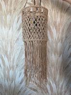 Hanglamp suede macrame Yaya Home, Ophalen of Verzenden, Zo goed als nieuw, Minder dan 50 cm
