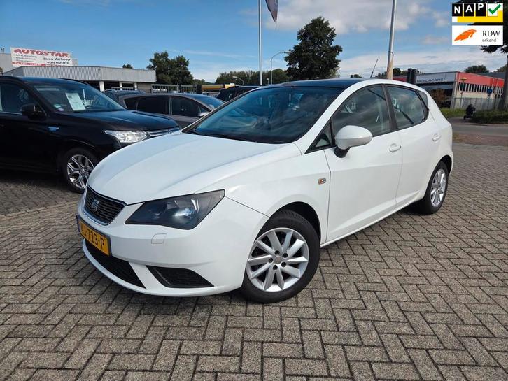Seat Ibiza 1.2 Style, Auto's, Seat, Bedrijf, Te koop, Ibiza, ABS, Airbags, Airconditioning, Boordcomputer, Centrale vergrendeling