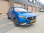 MG ZS EV Luxury 143pk 2021 Blauw metallic, Auto's, Zwart, 1507 kg, 92 pk, Dealer onderhouden