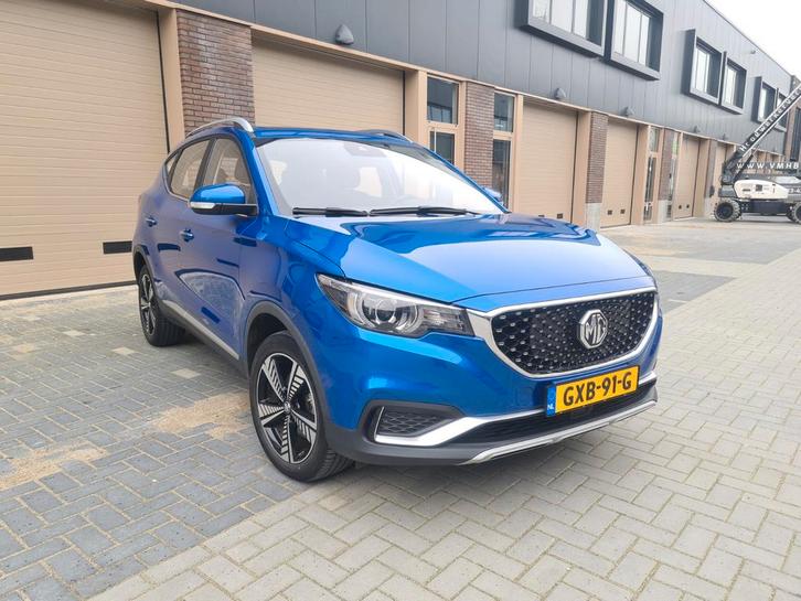 MG ZS EV Luxury 143pk 2021 Blauw metallic, Auto's, MG, Bedrijf, ZS, ABS, Achteruitrijcamera, Adaptive Cruise Control, Airbags
