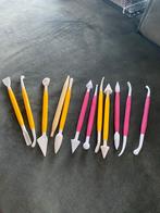 12 delig Gereedschap voor de bewerking van klei en porcelein, Ophalen of Verzenden, Nieuw