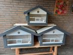 Wand vogel kooien, Dieren en Toebehoren, Vogels | Hokken en Kooien, Ophalen, Nieuw, Hout, Vogelkooi