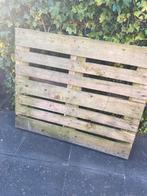 Een stevige houten pallet, Gebruikt, Ophalen of Verzenden, Minder dan 200 cm, Pallet