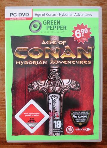 Dvd-rom PC-Game Age of Conan - Hyborian Adventures - Duits 