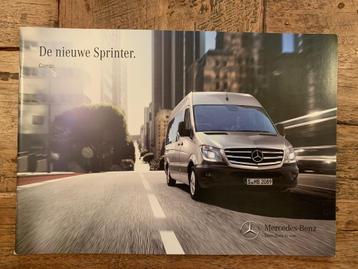 Folder, brochure Mercedes-Benz Sprinter Combi 2013 nieuw!
